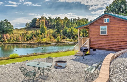 Cub Run Cabin | Kentucky Hidden Gem: Trails, Dock & Waterfall