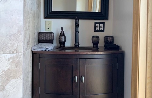 Allouez Resort | Keweenaw Castle Resort: The Turret Suite on the Shore of Lake Superior