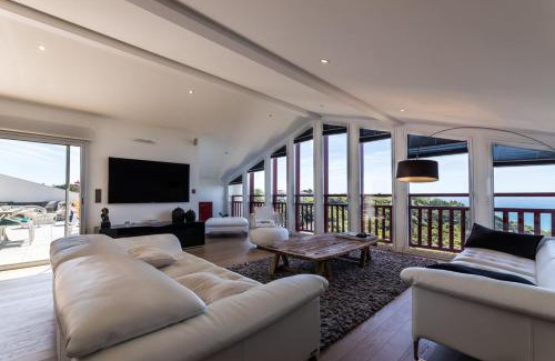 Bidart Apartment | KEYWEEK IRRIKA Duplex Apartment facing the ocean with terrace in Bidart