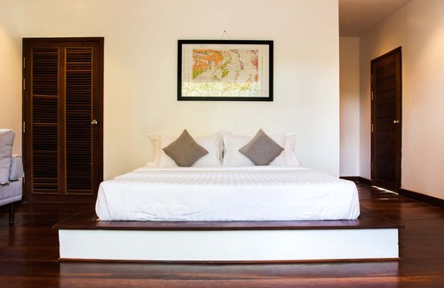 Kampot Hotel | Khla Lodge Double Room - with garden view