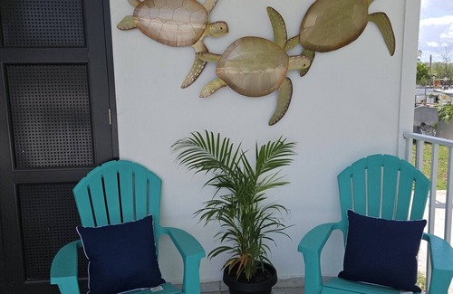 Playa Apartment | Kick back and relax in this calm, stylish space.