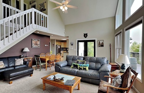 Chalet Village North Cabin | Kickback Kabin by Jackson Mountain Rentals
