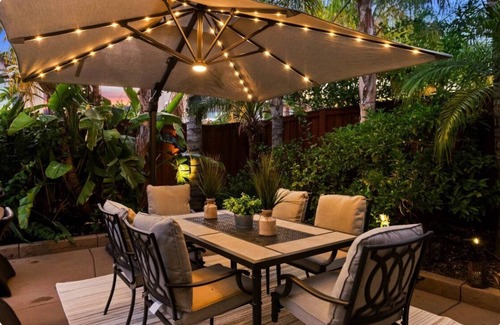 Lake Elsinore House | Kimberlys Amazing Palm Resort Salt Water Pool New 14 person Spa & Fire Table!