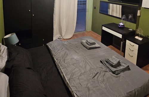 Nea Ionia Apartment | Kind Chloé - Deluxe Studionwith view of Athens from the 5th floor