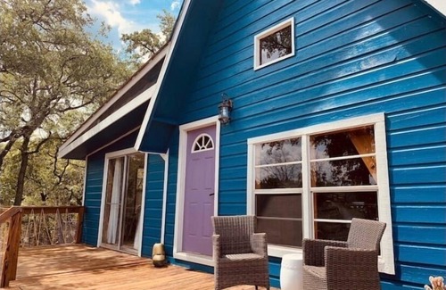 San Marcos Cottage | Kind Of Blue - A Hill Country Cottage