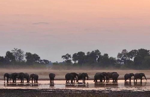 North-West District House | King Bed Hippo Lagoon Off Grid