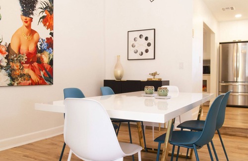 Uptown Design District House | KING BED Private Pool LUX Quiet Sanctuary 3BR 2BA
