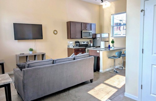 The Gate Apartment | King Bed Studio- Walking Distance to SSM and Cardinal Glennon Hospitals