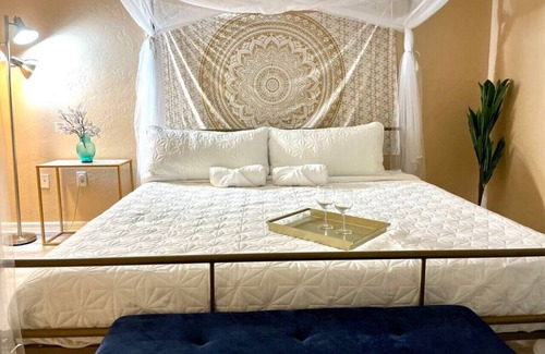 Arlington Park Apartment | King Bed Walk to Sarasota Memorial Hospital