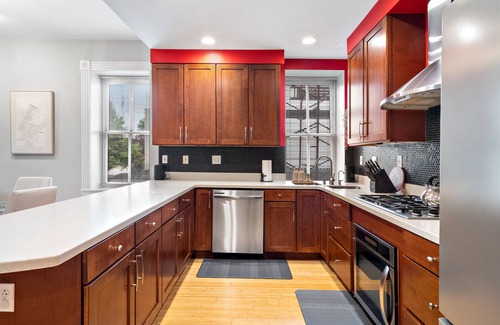 Central West End Apartment | King Beds, Grove, Walkable to Forest Park, BJC, Pet friendly