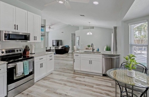 Royal Palm Beach House | King Beds ~ Private Heated Pool ~ Grill ~ Patio
