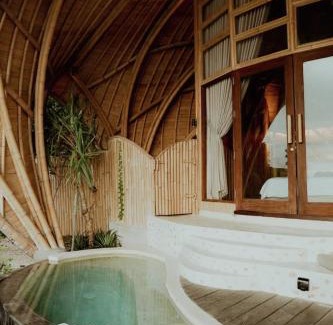 Sekongkang Cabin | Kini Resort - Oceanfront Bamboo Eco Lodges