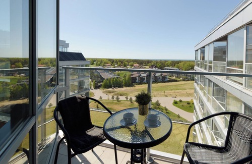 Sventoji Apartment | Kiro apartamentai Elija su vaizdu į jūrą