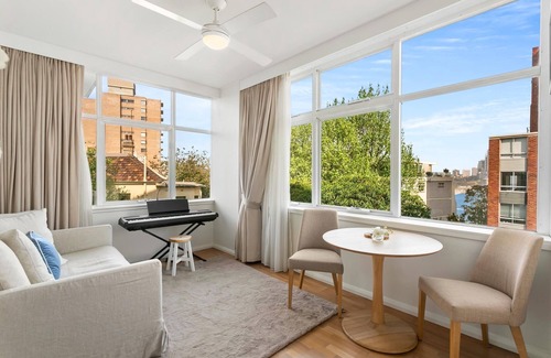 Kirribilli Apartment | Kirribilli - KIR02 - Carabella - Bright 1BR with Iconic Harbour Views Balcony in Peaceful City Fringe Location