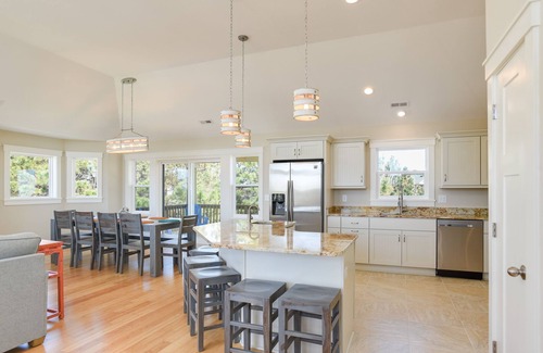 Monteray Shores House | Kiss Me Salty: Private Pool | Rec Room w/Foosball