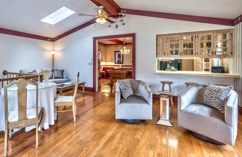 Butler Bed & Breakfast | Kitchen, billiard and sun rooms. Walking distance to Main St. downtown.