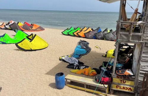 Buen Hombre Apartment | Kiters Must See! Lovely loft, Beach Front perfect!