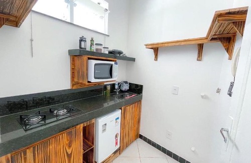 Caratinga Apartment | Kitnet encantadora, equipada, conforto no centro
