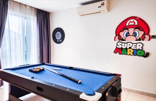 Kuala Lumpur House | KL - Groove Retreat with KTV & Pool Table - 4BR4B - 16 pax by Cowidea