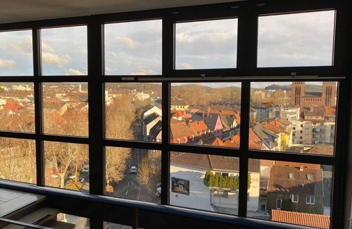 Kaiserslautern Apartment | KL29: Bright Penthouse Apt w/Rooftop Terrace Downtown Kaiserslautern
