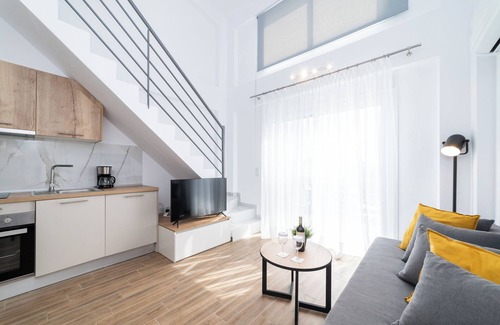 Ofrinion Villa | Kleoniki & Irida Residential Complexes-Two Bedroom Loft with Pool Access