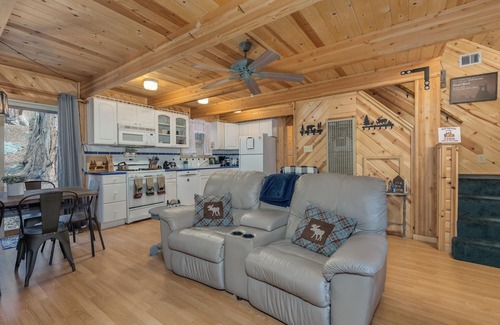 Camp Connell Cabin | Knotty by Nature - Adorable Cabin on Private Road with Firepit! (winter only)