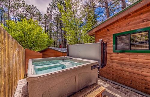 Ruidoso House | Knotty Pine: A Cute Ruidoso Classic with a Private Hot Tub!