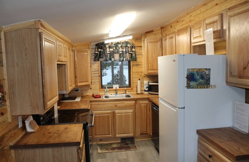 Barton City Cabin | Knotty Pine Retreat On 200 Acre All Sports Jewell Lake W/Row Boat & Kayak
