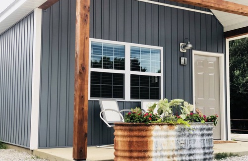 Mountain View Cabin | Knotty Squirrel Unit 1 King Suite with ladder loft