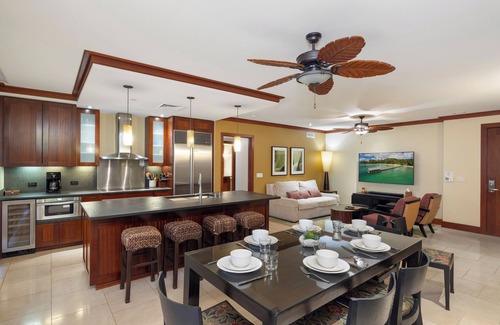 Ko Olina Condo | Ko Olina Beach Villas O224 by Gather: Luxe Villa w/Pool & Oceanviews from Lanai