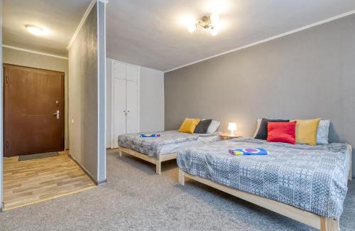 Tornkalns Apartment | Koku15 4 can stay Free parking Self CheckIn Center 9 min