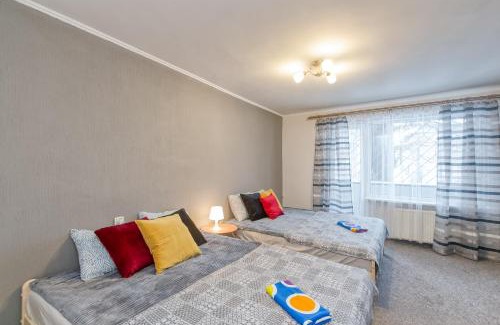 Tornkalns Apartment | Koku15 4 can stay Free parking Self CheckIn Center 9 min