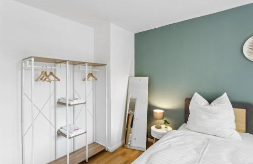 Geesthacht Apartment | Komfort Apartment Küche Balkon 3 Zi