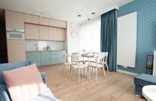 Kolobrzeg Apartment | Komfortowy Apartament PASTELOWY - 2 sypialnie