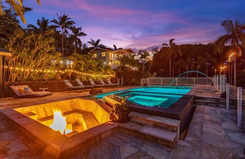 Opihihale House | Kona Coast Original Beach Boys 9.5 acre Estate, Pool and Amazing Ocean Views