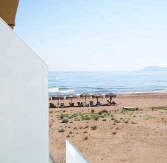Kato Stalos Apartment | Kostoula's House Beachfront by 8essentially