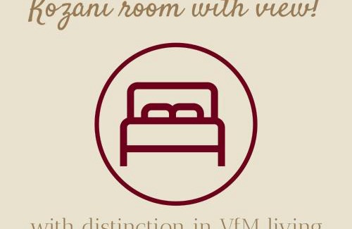 Kozani Apartment | Kozani room with a view!