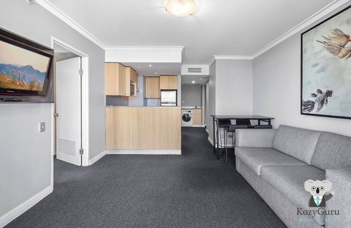Haymarket Apartment | KozyGuru | Central Sydney | 2 Bed 2 Bath City View