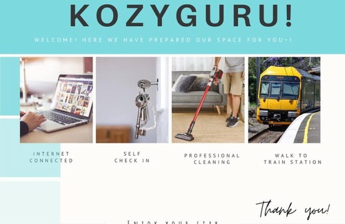 Sydney Central Business District Apartment | KozyGuru Sydney CBD Harbor View Loft with Parking
