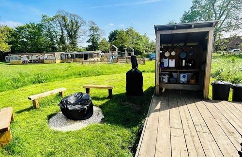 Attleborough RV Rental | KRUG Luxury Heated Yurt with Private Hot Tub