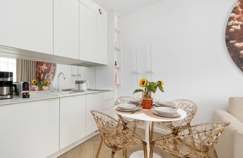 Sianozety Apartment | Ku Morzu 1C Sianożęty | Air Conditioned Studio with Seasonal Pool