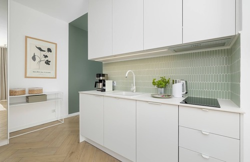 Sianozety Apartment | Ku Morzu 1C Sianożęty | Bright Apartment with Seasonal Pool