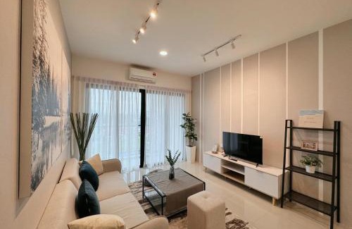 Kampung Stampin Apartment | Kuching Cozy Comfort 05 - Modern Gem Suites 7 Pax near Airport & Saradise