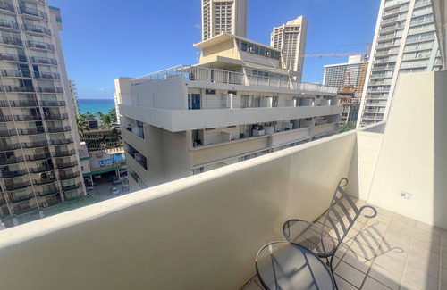 Waikiki Apartment | Kuhio Village Ocean View Studio | Private Lanai