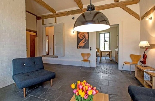 Altenkrempe Apartment | Kultur Gut Hasselburg | Violin | 4er FeWo