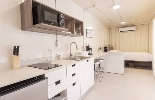 Puntarenas Cabin | Kuna Fire - Fabulous Container Lofts in Mal Pais!