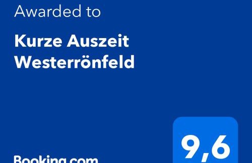 Westerronfeld House | Kurze Auszeit Westerrönfeld