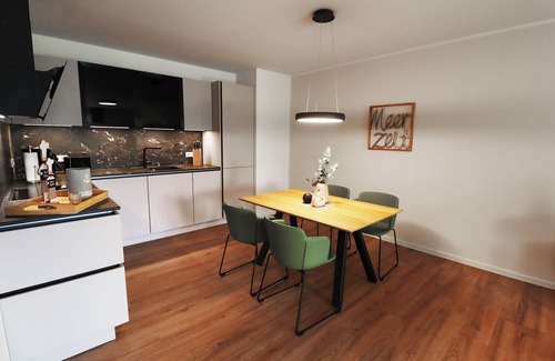 Tossens Apartment | KÜSTE33/13 - North Sea time with style. Sauna. Balcony. Family vacation.