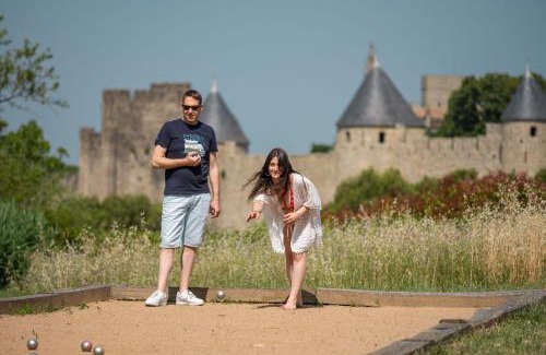 Carcassonne Villa | L'écrin de la Cité, Grand Panorama, vue unique sur les remparts de Carcassonne