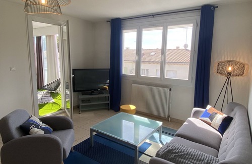 Beziers Apartment | L'albertini Appartement Élégant Avec Terrasseparking Gratuit
